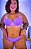 Plus Size Renda C/ Bojo Lavanda - Imagem 2