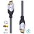 CABO HDMI 2.0 4K ULTRA HD 3D CONEXAO ETHERNET BLINDADO EM NYLON 2 METROS R.H20B-2 - VINIK - Imagem 1