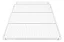 Grade Prateleira Para Gelopar Gtpc575 + 4 Suportes - Imagem 1
