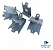 Kit 2 Grades Prateleiras Para Expositor Metalfrio Vb99 - Imagem 3