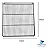 Kit 2 Grades Prateleiras Para Metalfrio Vn50 Vb55 Preto - Imagem 2