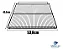 Kit 3 Grades Prateleiras Para Metalfrio Vb40/vb43/vn44 - Imagem 2