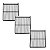 Kit 3 Grades Prateleiras Para Metalfrio Vb18/28/vn25/28 Preto - Imagem 1