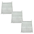 Kit 3 Grades Prateleiras Para Metalfrio Vf55 Vf56 G148 - Imagem 1