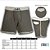 Boardshort Tombo Litoral013 Areia - Imagem 4
