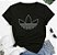 T-shirt ADIDAS CONTORNO - Preto - Imagem 1