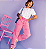 T-shirt LAVANDINHAS - Branco - Imagem 2