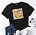 T-shirt TOM E JERRY LOVE - PRETO - Imagem 1