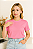 T-shirt BÁSICA ROSA IOGURTE - Imagem 1