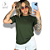 T-shirt BASICA VERDE MILITAR - Imagem 1