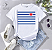 T-shirt STRIPES HEART - BRANCO - Imagem 1