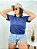 T-shirt ADID4S LISTRAS - AZUL MARINHO - Imagem 4