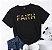 T-shirt FAITH - PRETO - Imagem 1