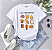 T-shirt 9 TONS DE CARAMELO - BRANCO - Imagem 1