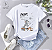 T-shirt T E J BOLHAS - BRANCO - Imagem 1