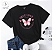 T-shirt TRUE LOVE 2025 - PRETO - Imagem 1