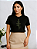 T-shirt ELE VIVE FLOR - PRETO - Imagem 1