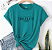T-shirt ELITE - AZUL JADE - Imagem 1