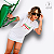 T-SHIRT GUCCI BICOLOR - BRANCO - Imagem 1