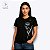 T-SHIRT FLOR BRANCA - PRETO - Imagem 1