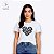 T-SHIRT BORBOHEART - BRANCO - Imagem 1