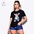 T-SHIRT ALICE CARTAS - PRETO - Imagem 1