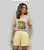 T-SHIRT ARARAS CAIXAS - BEGE - Imagem 1
