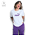 T-SHIRT PUMA LILAS - BRANCO - Imagem 2