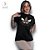 T-SHIRT ADIDAS E GUCCI - PRETO - Imagem 1