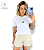T-SHIRT BANDEIRA BORDADA - BRANCO - Imagem 2