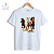 T-SHIRT HORSES FREE - BRANCO - Imagem 2