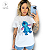 T-SHIRT STITCH HAPPY - BRANCO - Imagem 1