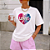 T-SHIRT LOVED - BRANCO - Imagem 1