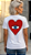 T-SHIRT HEART EYE - BRANCO - Imagem 3