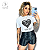 T-SHIRT SIMPLE LIVING - BRANCO - Imagem 1