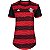 Camisa Flamengo I 2022/23 Vermelha e Preta - Feminina - Adidas - Imagem 1