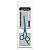 Tesoura Blue Titanium Navalha 5,5" Vertix - Imagem 3