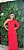 Vestido Fluity Versalhes - Vermelho - Imagem 2