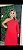 Vestido Fluity Versalhes - Vermelho - Imagem 5
