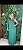 Vestido Fluity Versalhes - Verde Bandeira - Imagem 5