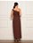 Vestido Fluity Grego - Café - Imagem 3