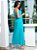 VESTIDO LONGO COM BABADO - Imagem 2