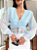 BLUSA CROPPED COM LASTEX - Imagem 2