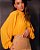 BLUSA GOLA ALTA YELLOW - Imagem 1