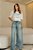 CALÇA PALAZZO JEANS - Imagem 1