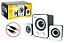 Caixa De Som 2.1 Voxcube Com Conexão P2 Usb Branco 11W Vc-G200 - Imagem 2
