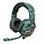 Fone Headset Gamer com Led Rgb 2 P2 3.5mm Lehmox Verde - GT-F11 - Imagem 1