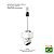Suporte para câmera Dome/Bullet CFTV com Caixa de passagem - 2,0mt - Imagem 3