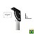 Suporte para câmera Dome/Bullet CFTV com 02 Caixa de passagem - 70cm - Imagem 3