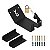 SUPORTE HORIZONTAL PARA BICICLETA  ANTI-FURTO - PRETO - Imagem 1